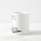 Ik kan niet opstaan koffiemok (Center)