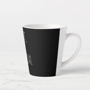 Ik kan niet repeteren na het acteren latte mok