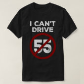 Ik kan niet rijden 55 Sammy Hagar TShirt (Design voorkant)