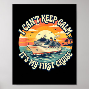Ik kan niet rustig blijven, het is mijn eerste cru poster