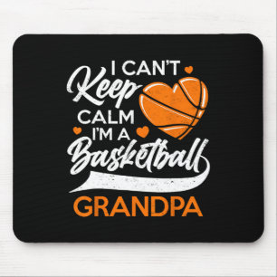 Ik kan niet rustig blijven, ik ben een basketbal o muismat
