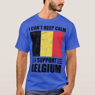 Ik kan niet rustig blijven, ik steun de wereld van t-shirt