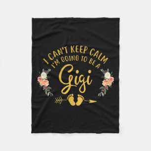 Ik kan niet rustig blijven, ik word een gigi fleece deken