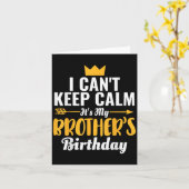 Ik kan niet rustig zijn mijn broer & # 39; s verja kaart (Gele Bloem)