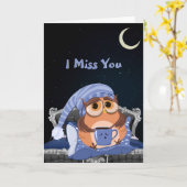 Ik kan niet slapen zonder jou. kaart (Gele Bloem)