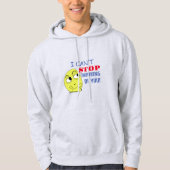 Ik kan niet stoppen aan je te denken, bewerkbaar hoodie (Voorkant)