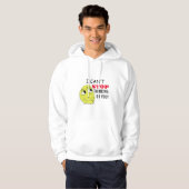 Ik kan niet stoppen aan je te denken, bewerkbaar hoodie (Voorkant volledig)