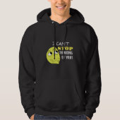 Ik kan niet stoppen aan je te denken, bewerkbaar hoodie (Voorkant)