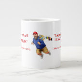 Ik kan niet stoppen met plassen! grote koffiekop (Voorkant)