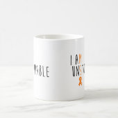 Ik kan niet stoppen (multiple sclerose) koffiemok (Center)