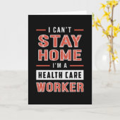 Ik kan niet thuis blijven bij Paramedic Ambulance  Kaart (Gele Bloem)