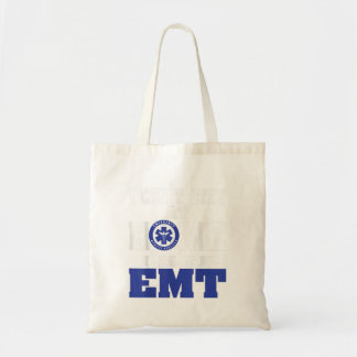 Ik kan niet thuis blijven in een EMT EMS Paramedic Tote Bag