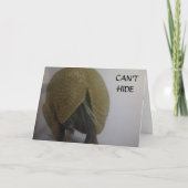 IK KAN NIET VERBERGEN DAT IK JE THANKSGIVING MIS FEESTDAGEN KAART (Voorkant)