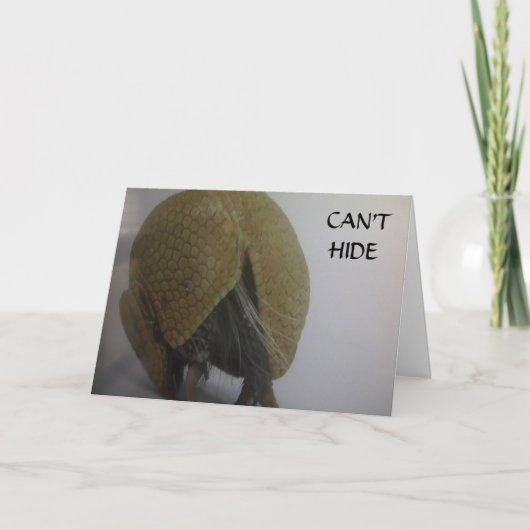 IK KAN NIET VERBERGEN DAT IK JE THANKSGIVING MIS FEESTDAGEN KAART (Voorkant)