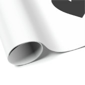 Ik kan niet wachten om je vader te ontmoeten. cadeaupapier (Rol Hoek)