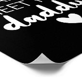 Ik kan niet wachten om je vader te ontmoeten. poster (Hoek)