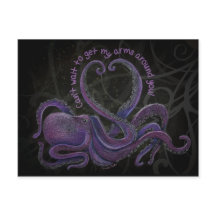 Ik kan niet wachten om mijn armen rond je Briefkaa