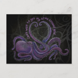 Ik kan niet wachten om mijn armen rond je Briefkaa Briefkaart