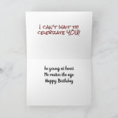 IK KAN NIET WACHTEN OM TE VIEREN DAT JE VAN JE VER KAART (Binnen)