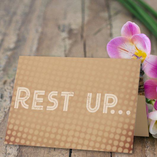 Ik kan niet wachten tot je begint met het afmaken  kaart