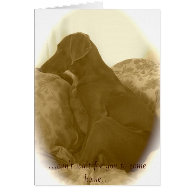 ...Ik kan niet wachten tot je thuiskomt... (Voorkant)