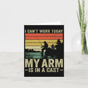 Ik kan niet werken vandaag mijn arm is in een Gevi Kaart
