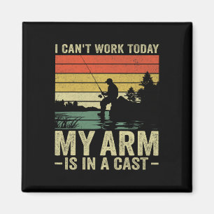 Ik kan niet werken vandaag mijn arm is in een Gevi Magneet
