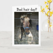 IK KAN NIET ZEGGEN *GELUKKIGE VERJAARDAG* IN PERSO KAART (Gele Bloem)