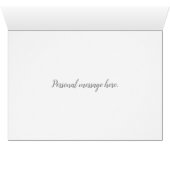 Ik kan niet zeggen: "Ik doe" zonder jou! Floral Br (Binnen Horizontaal (Onder))