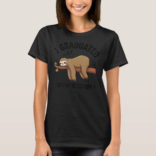 Ik kan nu naar bed gaan. t-shirt (Voorkant)