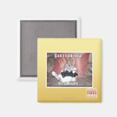 Ik kan nu niet praten, baas vechten. magneet (Voorkant / Achterkant)