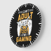 Ik kan nu niet volwassen worden, ik ben aan het sp grote klok (Hoek)