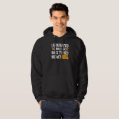 Ik kan nu terug naar bed 2 hoodie (Voorkant volledig)