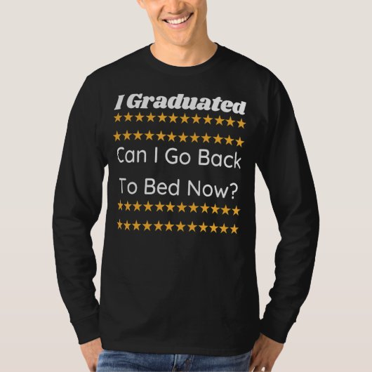 Ik kan nu terug naar bed 2 t-shirt (Voorkant)