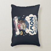 Ik kan nu terug naar bed. accent kussen (Voorkant(Verticaal))