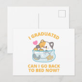 Ik kan nu terug naar bed. briefkaart (Voorkant / Achterkant)