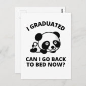 Ik kan nu terug naar bed. briefkaart (Voorkant / Achterkant)