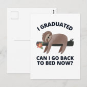 Ik kan nu terug naar bed. briefkaart (Voorkant / Achterkant)