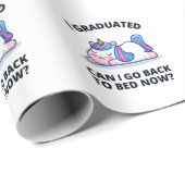 Ik kan nu terug naar bed. cadeaupapier (Rol Hoek)