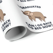 Ik kan nu terug naar bed. cadeaupapier (Rol Hoek)