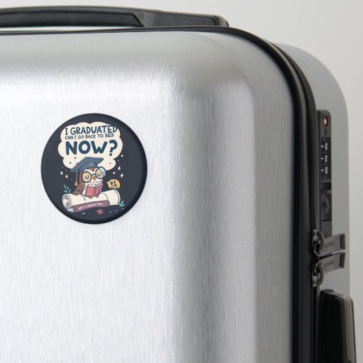 Ik kan nu terug naar bed. magneet (Insitu (bagage))