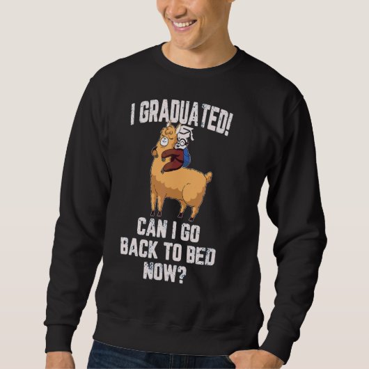 Ik kan nu terug naar bed, mama Llama. Trui (Voorkant)