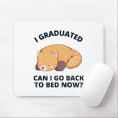 Ik kan nu terug naar bed. muismat (Met muis)