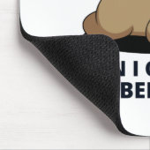 Ik kan nu terug naar bed. muismat (Hoek)