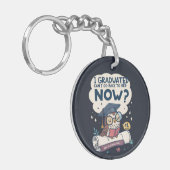 Ik kan nu terug naar bed. sleutelhanger (Voorkant Links)