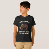 Ik kan nu terug naar bed. t-shirt (Voorkant volledig)