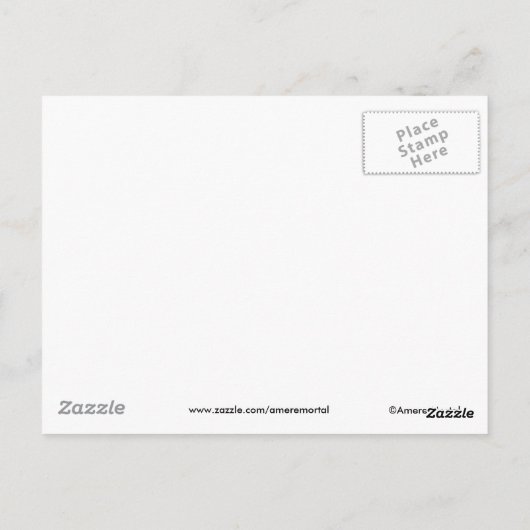 Ik kan omdat ik denk dat ik kan briefkaart (Achterkant)