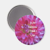 Ik kan omdat ik denk dat ik kan magneet (Voorkant / Achterkant)