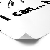 Ik kan omdat ik denk dat ik kan poster (Hoek)