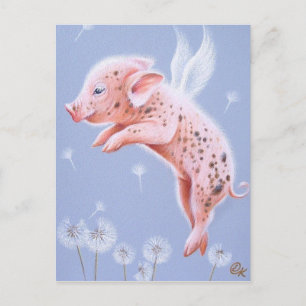 Ik kan ook vliegen! briefkaart